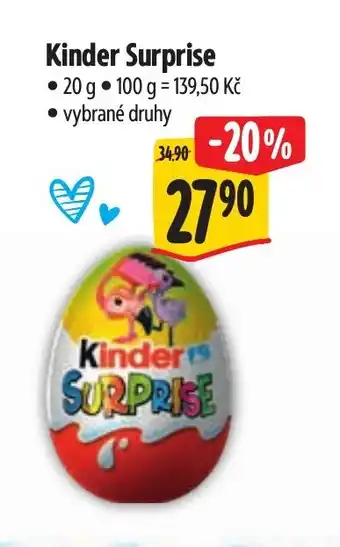 Albert Kinder Surprise nabídka