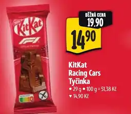 Albert KitKat Racing Cars Tyčinka nabídka