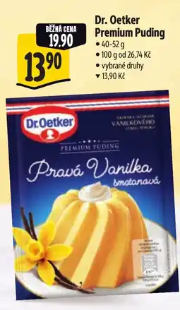 Albert Dr. Oetker Premium Puding nabídka