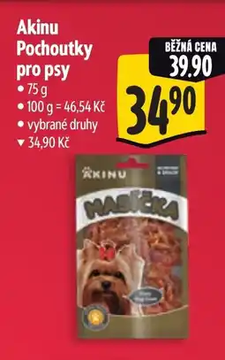 Albert Akinu Pochoutky pro psy nabídka