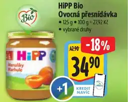 Albert HiPP Bio Ovocná přesnídávka nabídka