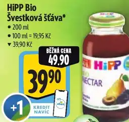 Albert HiPP Bio Švestková šťáva nabídka