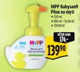 Albert HiPP Babysanft Pěna na mytí nabídka