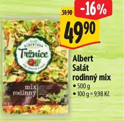 Albert Albert Salát rodinný mix nabídka