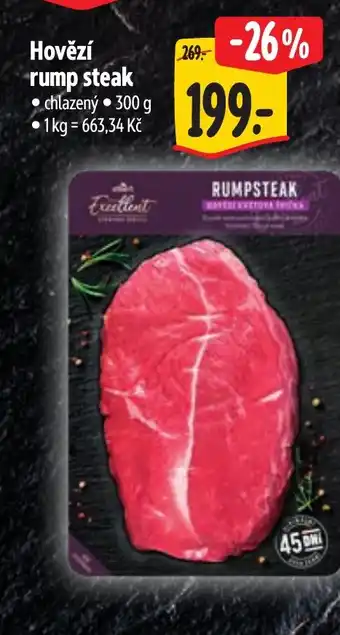 Albert Hovězí rump steak nabídka