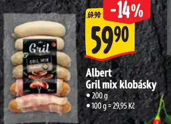 Albert Albert Gril mix klobásky nabídka