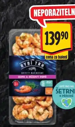 Albert Marinované krevety s koprem a růžovým pepřem nabídka