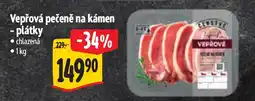 Albert Vepřová pečeně na kámen - plátky nabídka