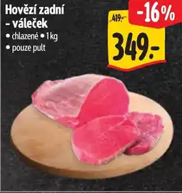 Albert Hovězí zadní - váleček nabídka