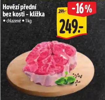 Albert Hovězí přední bez kosti - kližka nabídka