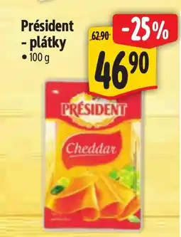 Albert Président - plátky nabídka