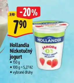 Albert Hollandia Nízkotučný jogurt nabídka