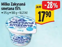 Albert Milko Zakysaná smetana 15% nabídka