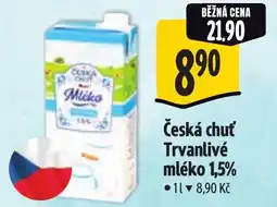Albert Česká chuť Trvanlivé mléko 1,5% nabídka