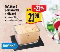 Albert Tuňáková pomazánka s olivami nabídka