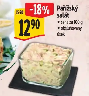 Albert Pařížský salát nabídka