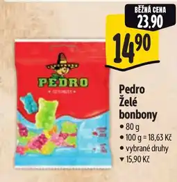 Albert Pedro Želé bonbony nabídka