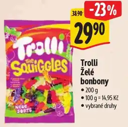 Albert Trolli Želé bonbony nabídka