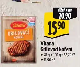 Albert Vitana Grilovací koření nabídka