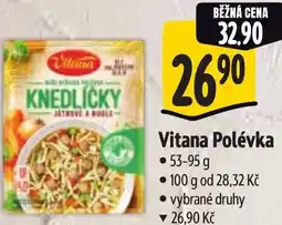 Albert Vitana Polévka nabídka
