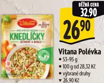 Albert Vitana Polévka nabídka