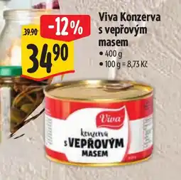 Albert Viva Konzerva s vepřovým masem nabídka