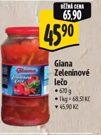 Albert Giana Zeleninové lečo nabídka