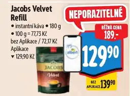Albert Jacobs Velvet Refill nabídka