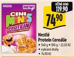 Albert Nestlé Protein Cereálie nabídka