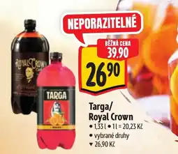 Albert Targa/ Royal Crown nabídka