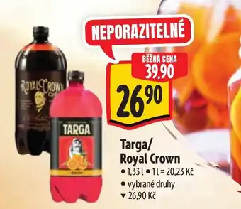 Albert Targa/ Royal Crown nabídka