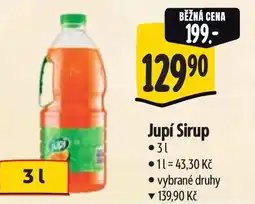 Albert Jupí Sirup nabídka