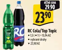 Albert RC RC Cola/Top Topic nabídka