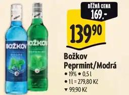 Albert Božkov Peprmint/Modrá nabídka