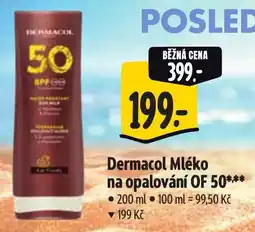 Albert Dermacol Mléko na opalování OF 50 nabídka