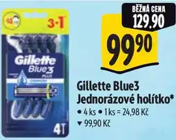 Albert Gillette Blue3 Jednorázové holítko nabídka