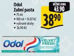 Albert Odol Zubní pasta nabídka