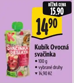 Albert Kubík Ovocná Svačinka nabídka