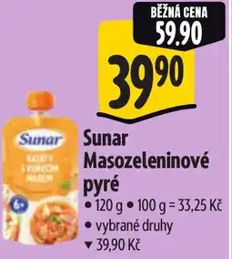Albert Sunar Masozeleninové pyré nabídka