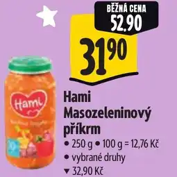 Albert Hami Masozeleninový příkrm nabídka