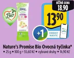 Albert Nature's Promise Bio Ovocná tyčinka nabídka