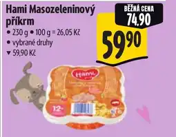 Albert Hami Masozeleninový příkrm nabídka