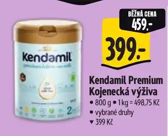 Albert Kendamil Premium Kojenecká výživa nabídka
