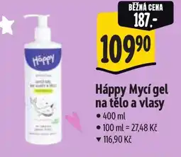 Albert Happy Mycí gel na tělo a vlasy nabídka