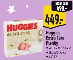 Albert Huggies Extra Care Plenky nabídka