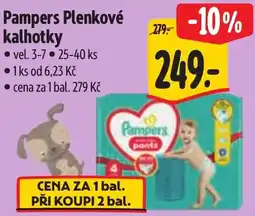 Albert Pampers Plenkové kalhotky nabídka