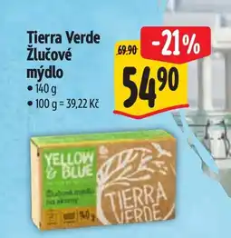 Albert Tierra Verde Žlučové mýdlo nabídka