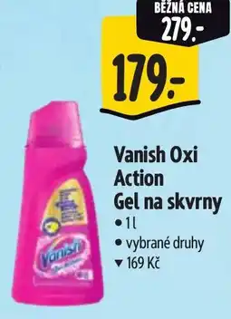 Albert Vanish Oxi Action Gel na skvrny nabídka