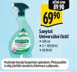 Albert Sanytol Univerzální čistič nabídka