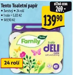 Albert Tento Toaletní papír nabídka